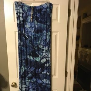 Strapless Maxi Dress